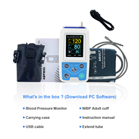 CONTEC ABPM50 24 hours Ambulatory Blood Pressure Monitor Holter ABPM Holter BP Monitor with software CE