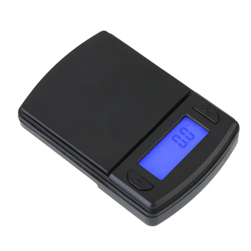 Mini báscula Digital de bolsillo para joyería de plata de ley y oro, 2021g/100g/200g x 500g, novedad de 0,01