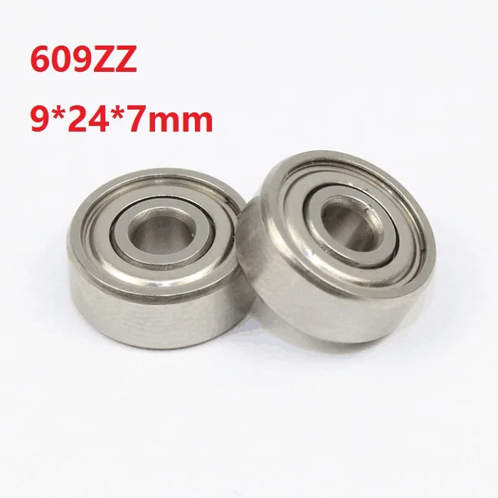 

609ZZ 609Z 609 Z ZZ 9x24x7mm Deep Groove Ball bearing Miniature ball bearing 9*24*7mm 3D printer parts