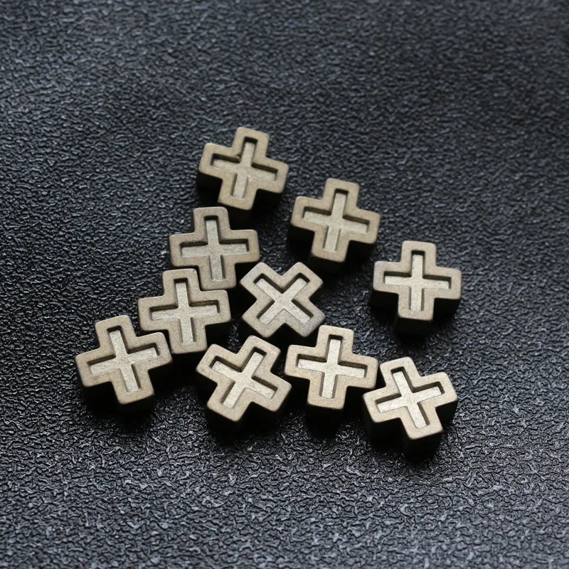 Special-shaped Hematite beads Buddha Cross skull head for Jewelry Bracelet Making DIY