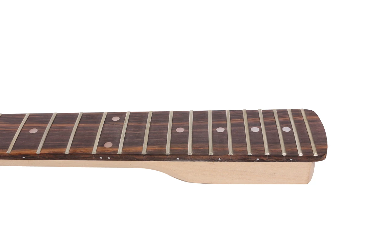 S1 24 INCH  22 Fret  Yinfente  Guitar Neck Maple Wood Unfinished Rosewood Fingerboard