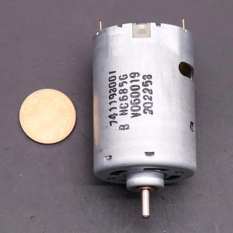 

JOHNSON 19LP DC 24V-36V 12000-18000RPM Large Torque High Speed 545 Micro Violent Motor Front-ball-bearing for DIY Vacuum Cleaner