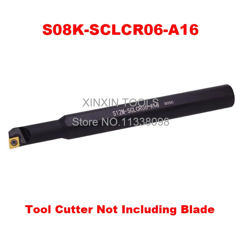 

New Good Quality Boring Tool Holder S08M-SCLCR06-A16 S08M-SCLCL06-A16 Internal Turning Toolholder Not Including Insert