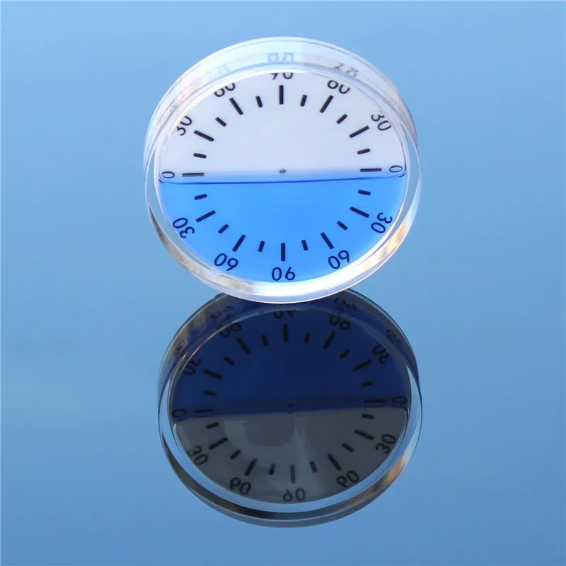 60mm Angle Ruler Indicator Gradient Meter for Vehicle Household Refrigerator Air Conditioner Medical Equipment Level Detector