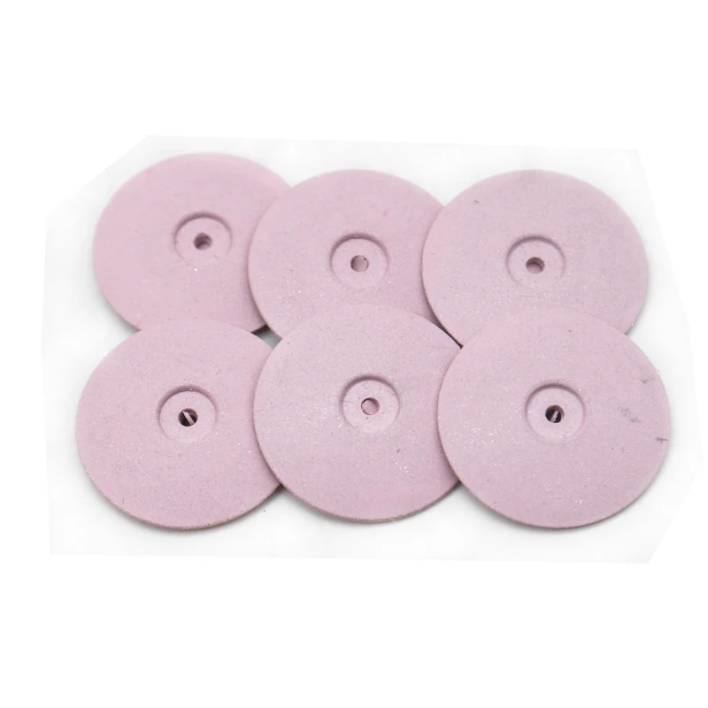 30Pcs Dental Lab Polishing Wheels Burs Silicone Polishers Disk  Coarse Blue/White/Red Dental Polishing toolsTeeth whitening