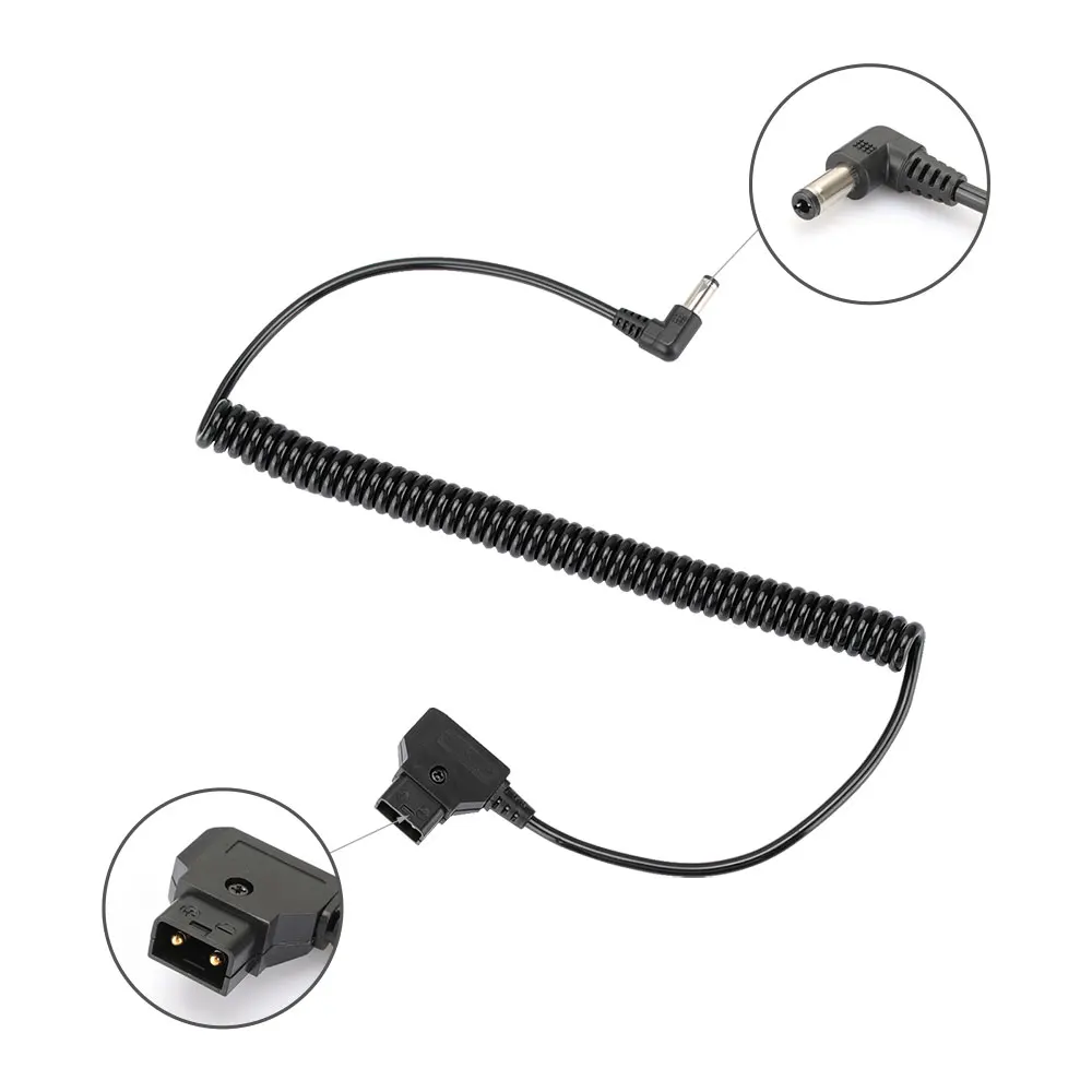 CAMVATE D-Tap To DC Barrel Power Cable For Blackmagic Camera Accessory with 2.5mm Port For  Power Source
