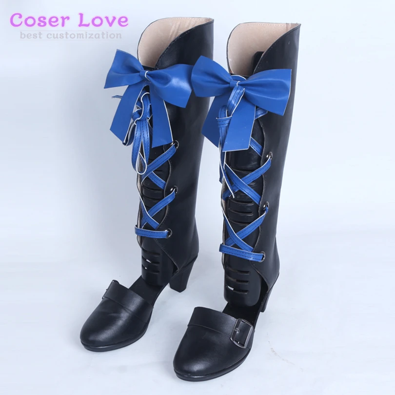 Black Butler Ciel Phantomhive Elizabeth Midford Alois Trancy Under Taker Halloween Christmas Cosplay Shoes Boots