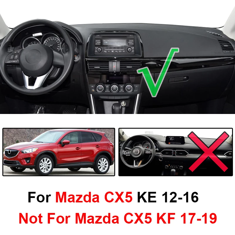 Dashboard Cover Dash Mat Dashmat For Mazda CX5 CX-5 KE 2012 2013 2014 2015 2016 Dash Board Cover Pad Sun Shade Carpet