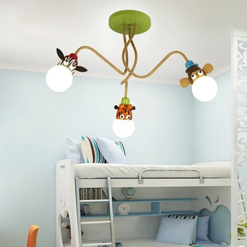 children\'s light model animal Giraffe lovely lamps for children rooms Child ceiling light decoration lighting for kid room