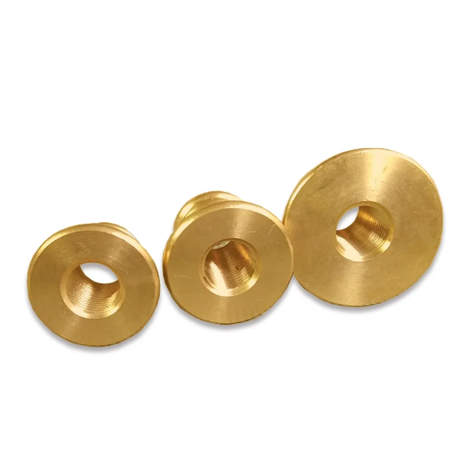 M10 Internal Teeth I-Shaped Joint I-Shaped T-shaped Thick Washer Nut Connector Adapter Lamp Pure Brass Fittings