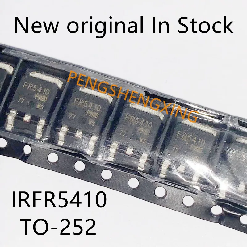 10PCS/LOT  IRFR5410 FR5410 IRFR5410TRPBF 100V 13A TO-252  New original spot hot sale