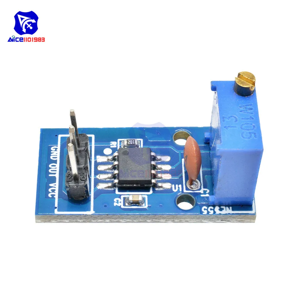 Diymore NE555 Einstellbaren Widerstand Frequenz Puls Generator Modul für Arduino Smart Auto
