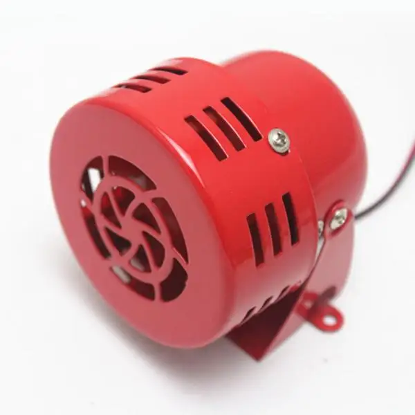 Power 12V Car Truck Motor Driven Air Raid Siren Horn Police Fire Alarm Loud