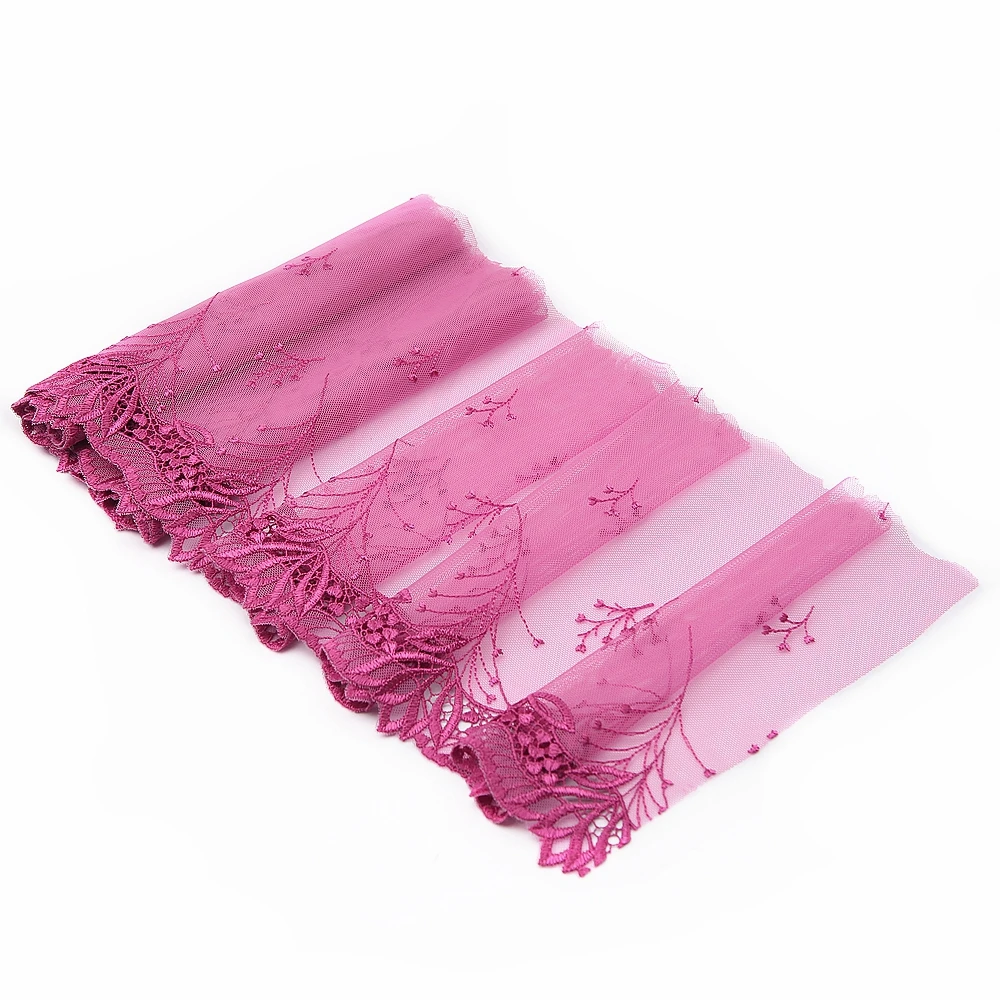 

2yards/Lot 20Cm Wide Embroidered Tulle Lace Trim Mesh Lace Ribbon~French Lace Fabric~Lovely~High Quality