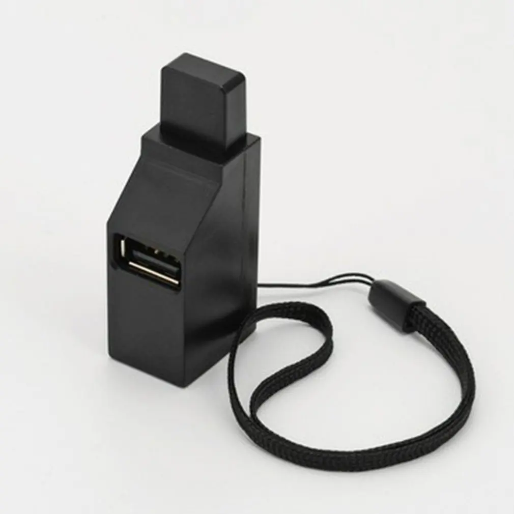 3.0 In-line Mini Portable USB 3-port Splitter USB Port Extender ABS Plastic Shell Sandblasting Process