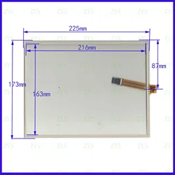 ZhiYuSun LST10401A 10.4Inch 225*173mm 4Wire Resistive TouchScreen Panel Digitizer 225*173 this is compatible