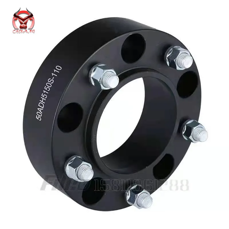 Wheel Spacers Car Widening Kit 5x150 Hubcentric 110 Aluminum Adapter 25-50mm For Toyota Land Cruiser Lexus LX57 Separadores