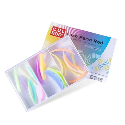 Imagen 2 del producto Almohadillas de levantamiento de pestañas, listados de varios rizos de silicona, varillas de permanente de volumen hechas a medida de Corea, herramientas de extensión de pestañas