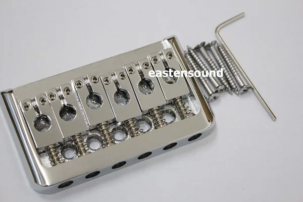 NEW HARDTAIL STYLE GUITAR BRIDGE BN-101 FOR ELECTRIC 6 STRING GUITAR
