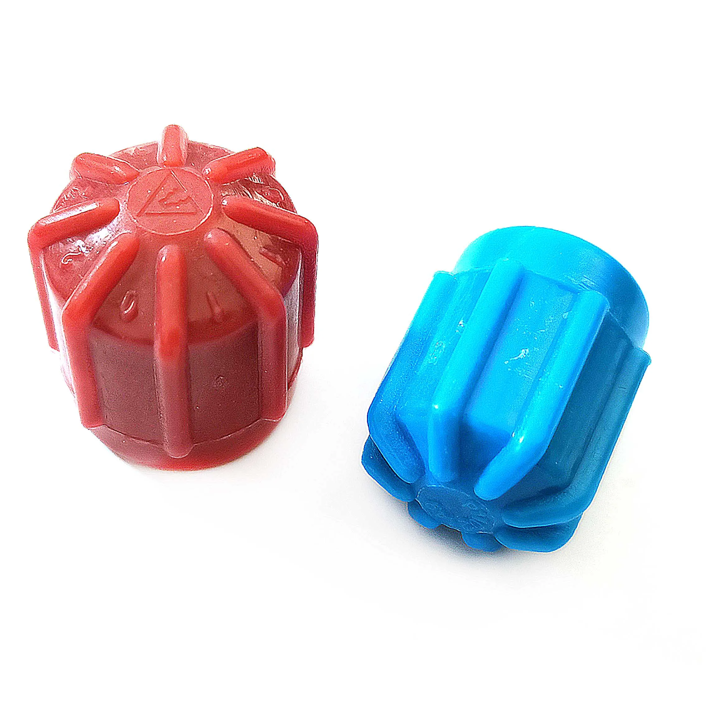 100pcs R134a Service Port Valve Dust Cap High/Low Side A/C Pipeline Replacement For Mercedes-Benz BMW VW Tiguan Magotan Sagitar
