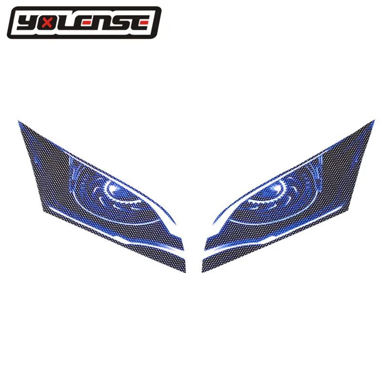 

Motorcycle 3D Front Fairing Headlight Stickers Guard Head light protection Sticker For HONDA CBR600RR CBR 600 RR 2007-2012 2010