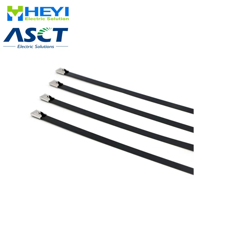 10PCS 10x100mm10*200mm 10x300mm 10*400mm 10x500mm Ball self-locking stainless steel spray cable tie Multi-Purpose Locking