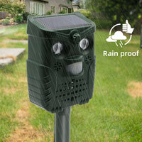 Pet Repeller Dog Cat Bird Mouse Mosquito Ultrasonic Solar Power Animal Repellent Outdoor Indoor Tool Pest Control Motion Sensor