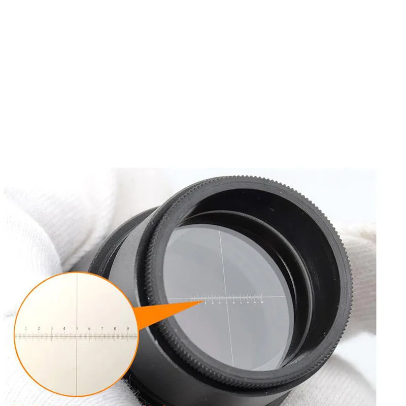 New WF10X/22 High Eye-Point Eyepieces with Reticle 4 Compound Microscope 30mm Tube