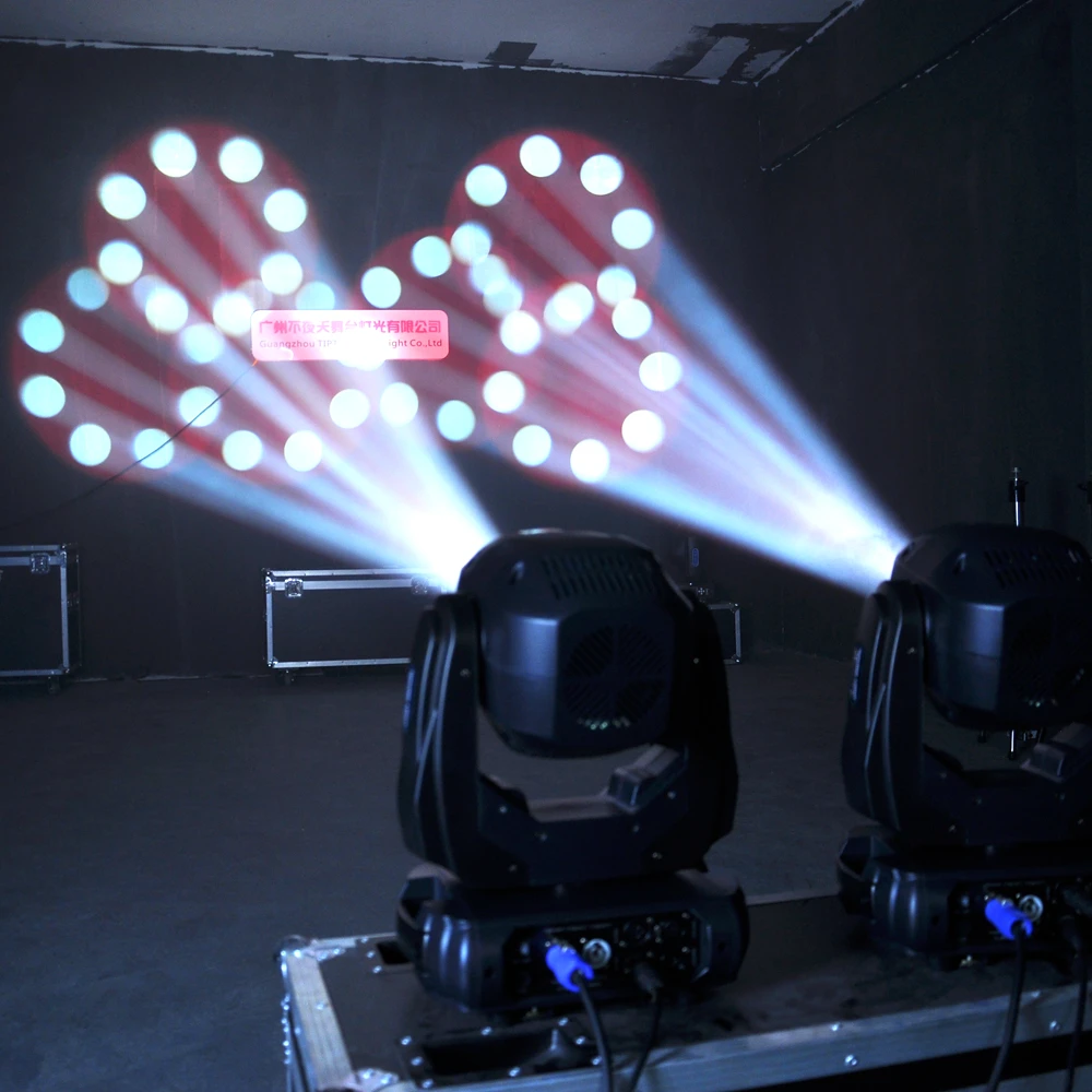 Discount Price 180W Led Moving Head Light Half Color Fixed Rotation Gobo Wheel Water Wave Effect Pattern Flower Gobo TP-L680