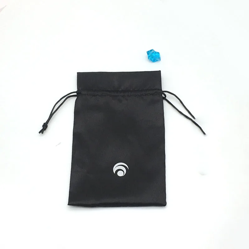 Silk bags Jewelry Satin Bag Product Packaging Pouches Custom Logo Drawstring Bags Wholesale