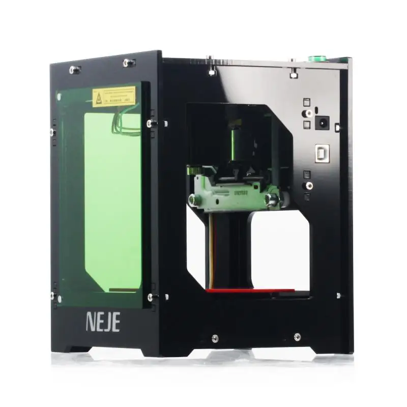 NEJE-grabador láser DK-8-KZ de alta velocidad, máquina automática de impresión DIY, con Usb, 3000MW, 405NM