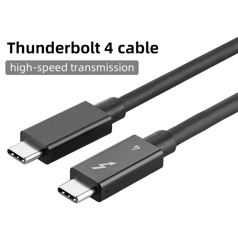 UTBVO Thunderbolt 4 Cable 40Gbps 100W, USB-C Universal Thunderbolt 3/2 Cable USB4 USB3 Cable Supports 8K or Dual 4K Video