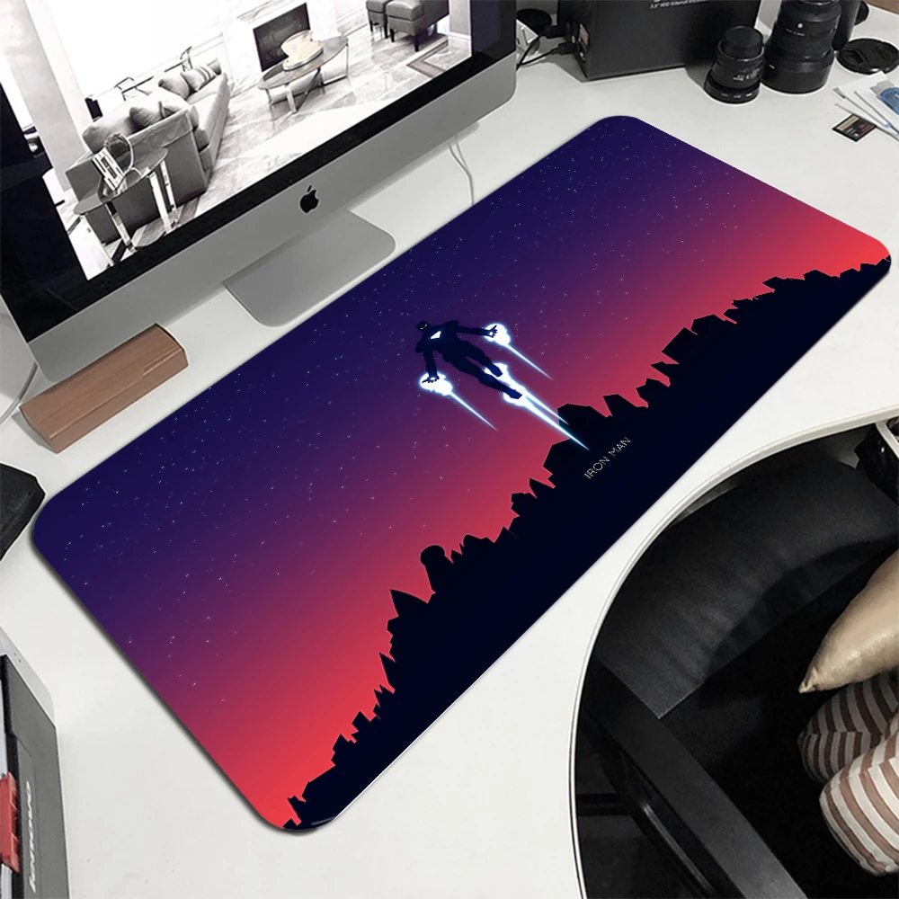 TAble Mat Mouse Pad 800x400 Office Carpet Jarvis Keyboard Rest Mousepad Computer Mat Gaming Accessories Desk Mats