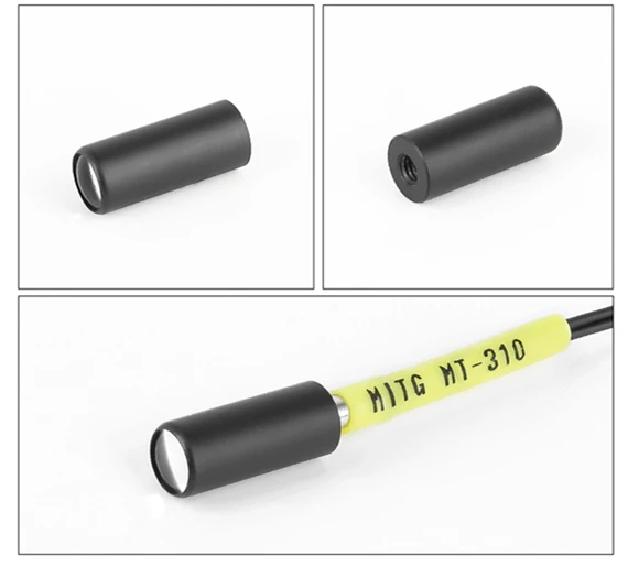 Optischer Fasersensor, Fokuslinse, Spiegel, optisch, M3, M4, M6, für diffuse reflektierende Durchgangsstrahl-Lichtschranke, Gauselink – Detail 24