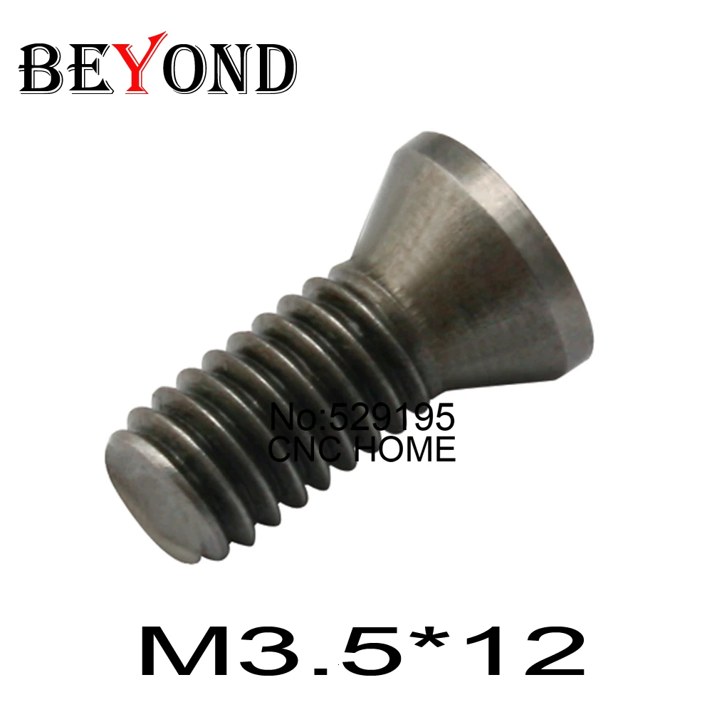 50pcs M3.5 Turning Tool Screw M3.5*12 M3.5*9 M3.5*10 M3.5*14 Insert Torx Screw for Replaces Carbide Inserts CNC Lathe Tool