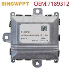 Car Headlight Adaptive Drive Control Unit Module 7189312 FOR BMW E46 E60 E65 E66 E61 E90 E91 3 5 7 Series 63127189312