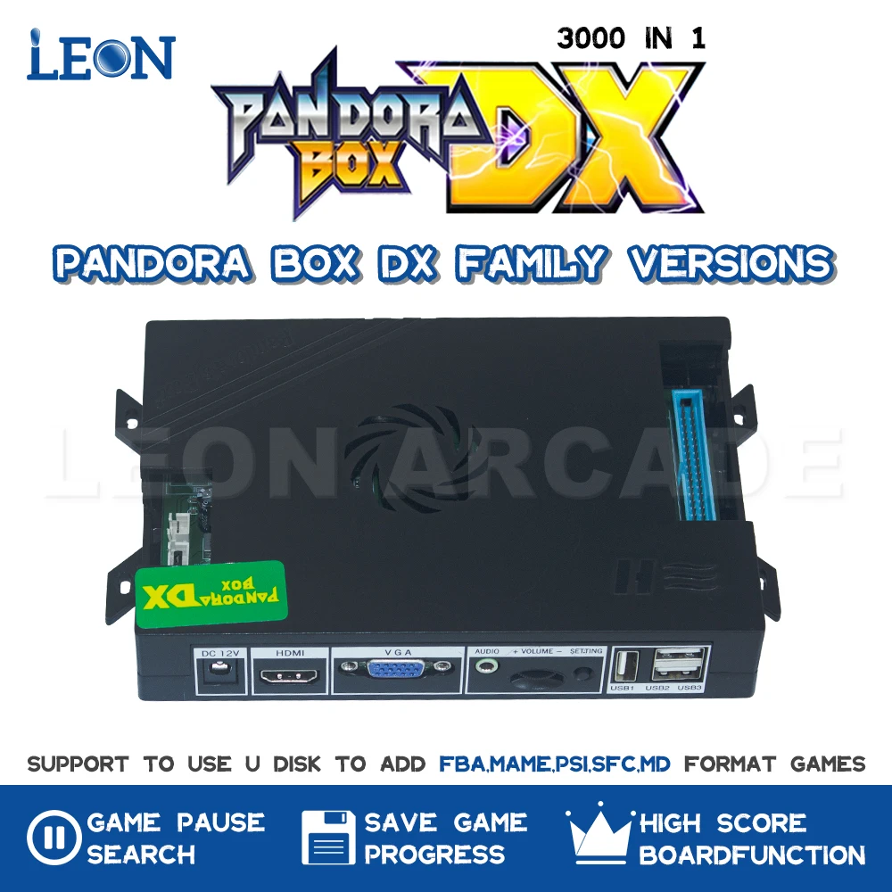 

Pandora Box Dx Home Verison Original Game Board Retro Game Support 4 Players Cga Vga Hdmi Output Pandora Arcade Console CRT