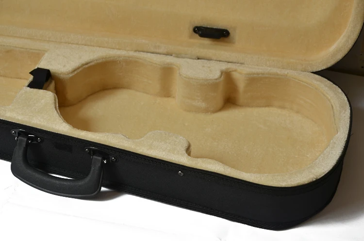 Violin Case1/10 1/8 1/4 1/2 3/4 4/4 A Make Violino Velvet Black Hard Box Backpack Safety Protection Gig Basic Fiddle Canvas