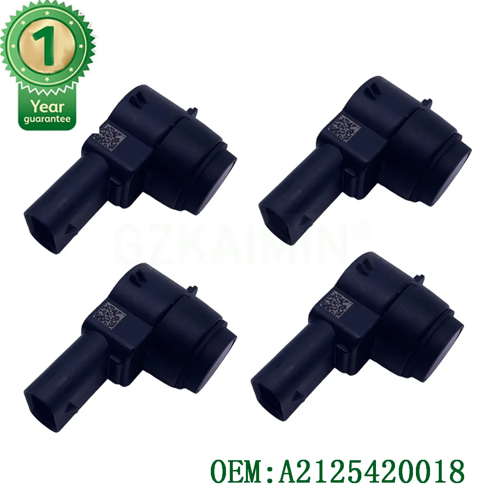 

4PCS OEM A2125420018 For Mercedes A B E S SLS VITO Class W212 W221 212 Parking PDC Sensor