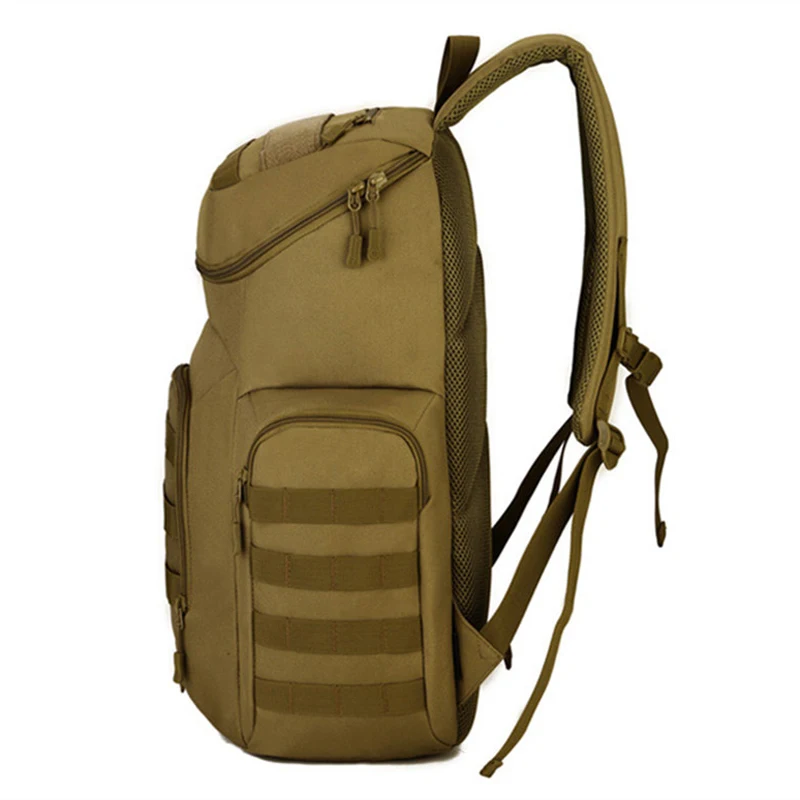 Imagem -04 - Mochila Tática Masculina 40l à Prova Dágua Escalada Caminhada Camuflagem Trekking Laptop Sapatos