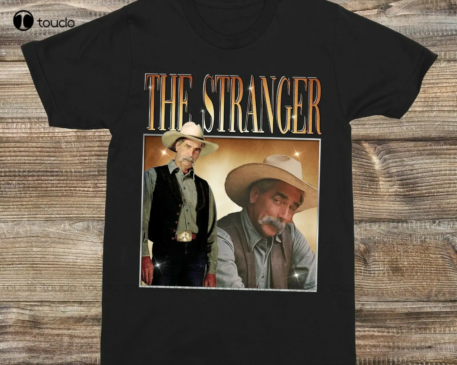 Tha012205 The Big Lebowski Sam Elliott The Stranger 90S Vintage Shirt Unisex Tshirts For Adults Cotton Tee Shirts S-5Xl Unisex