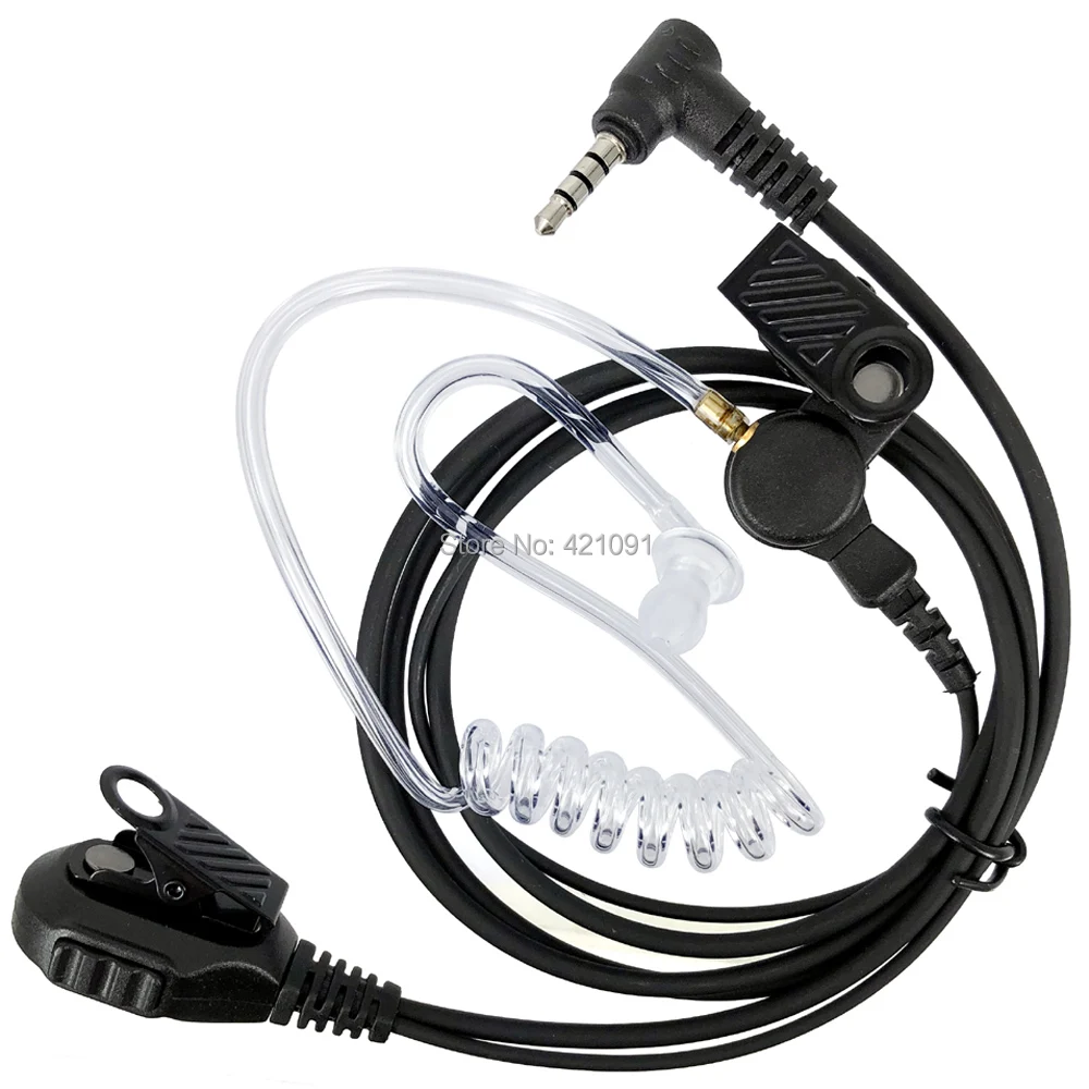 PTT Earpiece Headset Mic for YAESU VERTEX VX-3R VX-2R FT-60R VX3R VX5R FT-60 VX2R VX150 VX-110 Radio Walkie Talkie Accessories