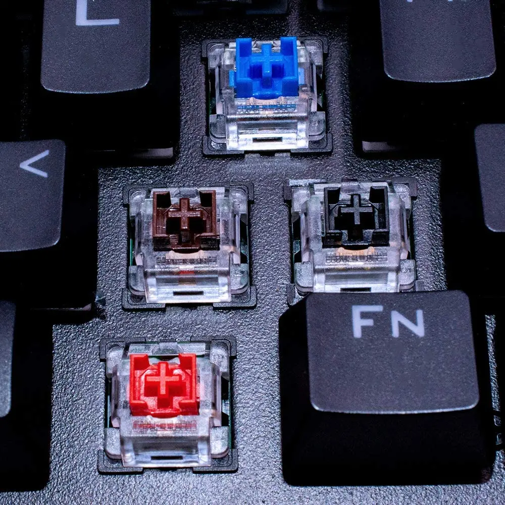 Outemu Switch Mechanical Keyboard Switch 3Pin Clicky Linear Tactile Silent Switches RGB LED SMD Gaming Compatible With MX Switch