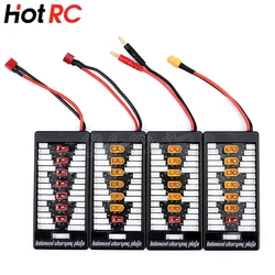 HotRC High Quality 2-6S  XT60 T Plug Parallel Charging Balance Lipo Battery Charger Board Adapter For Imax B6 B6AC B8 A6 Charger