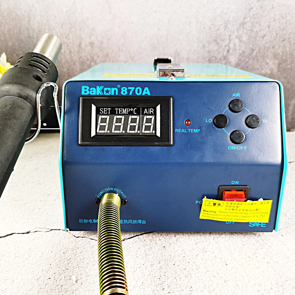 Heißluft SMD Rework Station Intelligente Digitale Display BK870A 550W BGA Löten Rework Station Für Mortherboard Reparatur