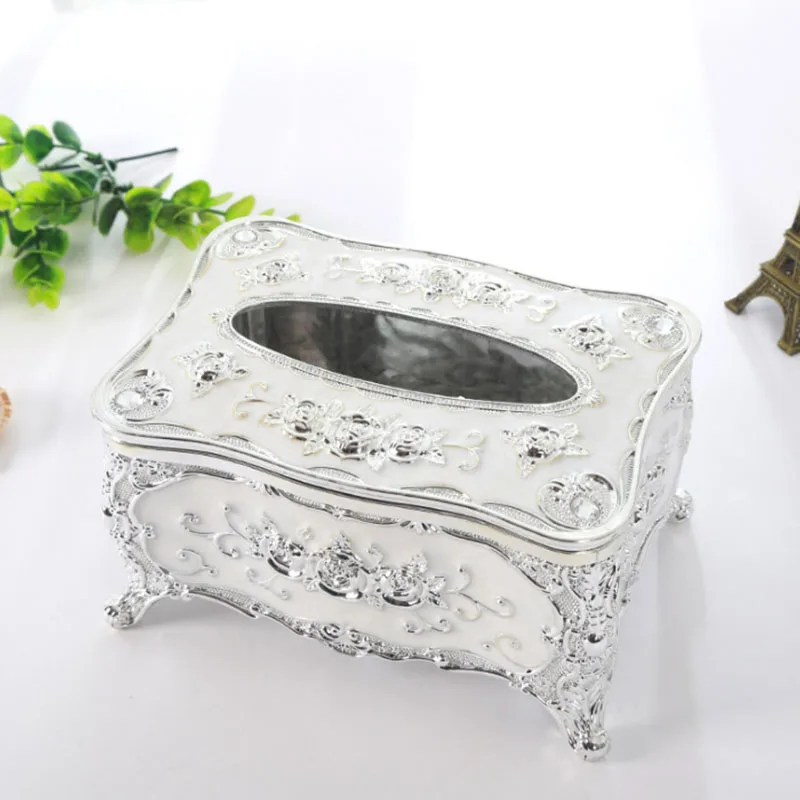 18*12*9 Household Phnom Penh Small Napkin Tissue Box Paper Drawer Box Creative Acrylic Desktop Plastic Drawer Box