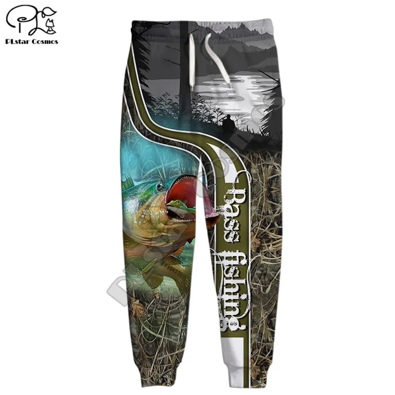 

PLstar Cosmos Fishing 3D All Over Printed Casual Men's Trousers 2021 New Fashion Streetwear Autumn Loose Sports Pants Style-F01