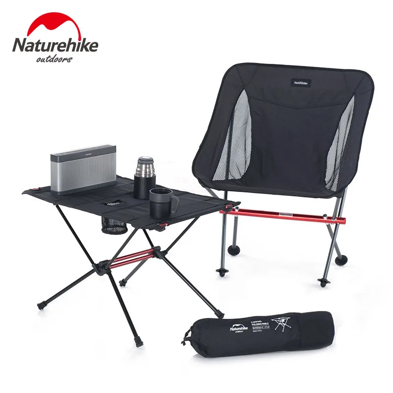 Naturehike Camping Table Folding Table Lightweight Portable Tourist Table Outdoor Foldable Picnic Table Beach Fishing Tables