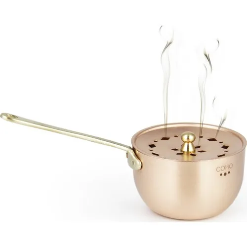 Coho Matte Copper Incense Walking Dish