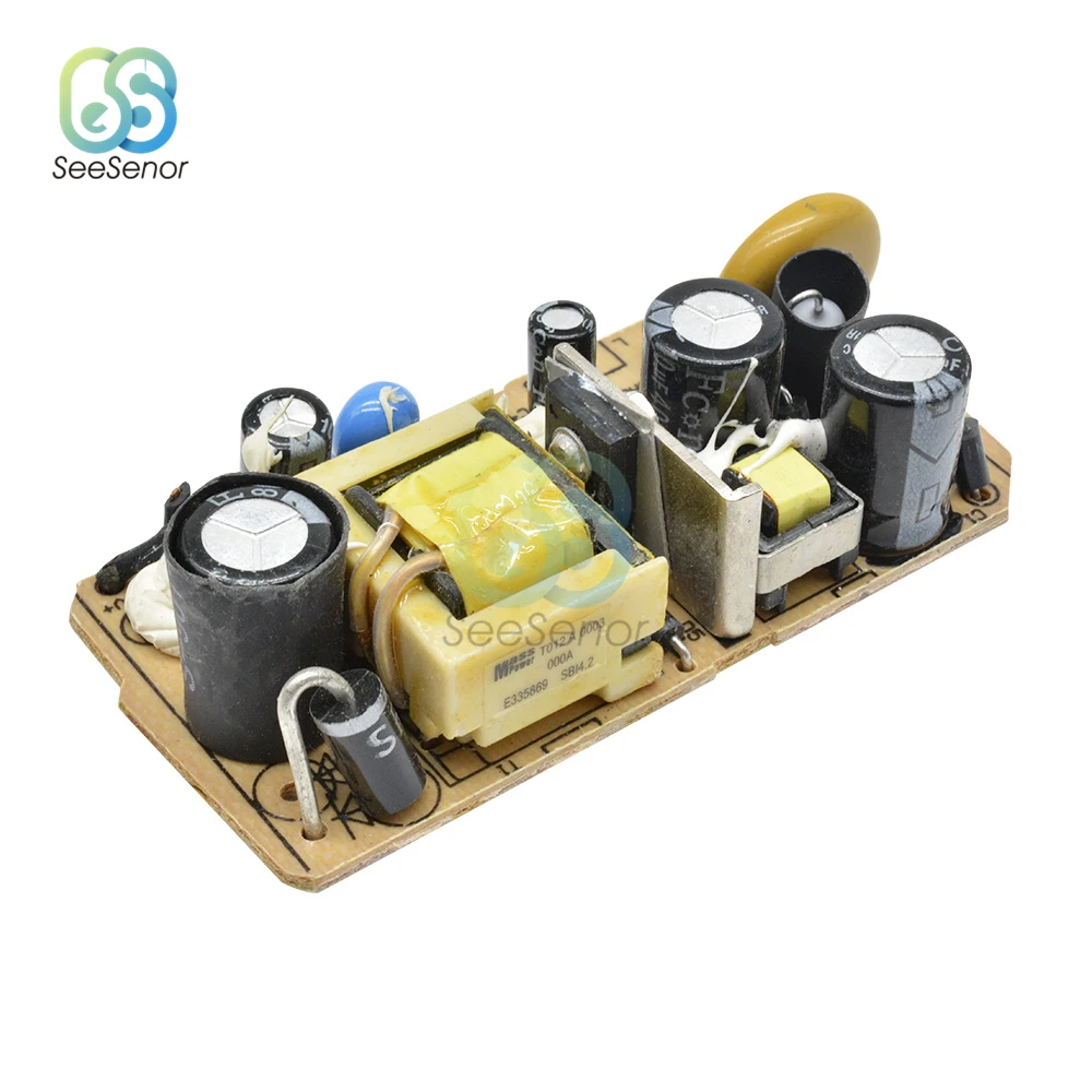 Módulo de fuente de alimentación conmutada, protección contra cortocircuitos, sobretensión, sobrecorriente, CA 100V-240V a cc 5V, 12V, 24V, AC-DC